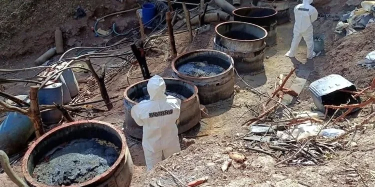 Desmantelan narcolaboratorios en Sinaloa, Jalisco y Nayarit