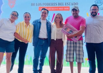 Celebran el Día del Niño y la Niña en San Juan del Río para la familia del Poder Ejecutivo