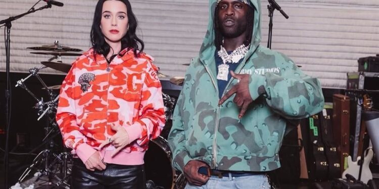 Colabora Katy Perry con rapero que antes amenazó golpearla