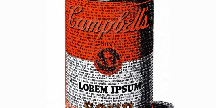 Lorem Ipsum o la Campbell’s de Díaz Infante