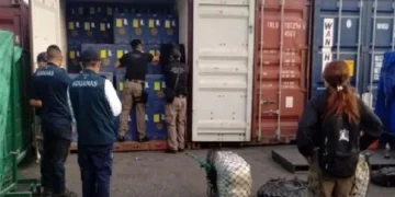 Aseguran más de 200 kilos de cocaína en puerto de Manzanillo