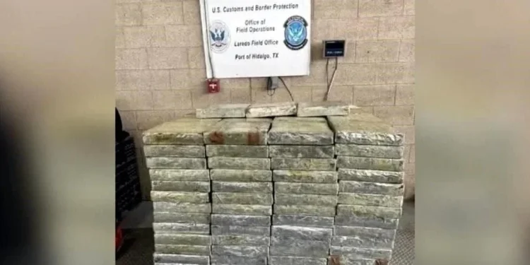 Aseguran 749 kilos de metanfetamina en Aduana Pharr-Reynosa