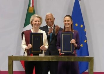 Firman México y UE acuerdo modernizado