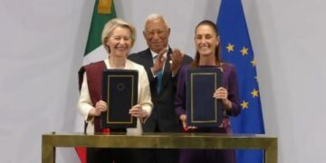 Firman México y UE acuerdo modernizado