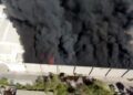 Arde plaza en Los Mochis; reportan muertos e intoxicados