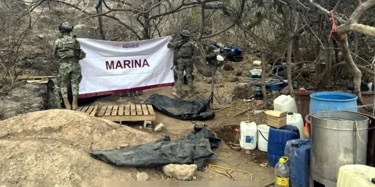 Ubica Marina narcolaboratorio de ‘Mayito Flaco’ en Culiacán