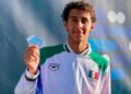 Paulo Strehlke hace historia con medalla de plata en Copa del Mundo de Natación en Aguas Abiertas
