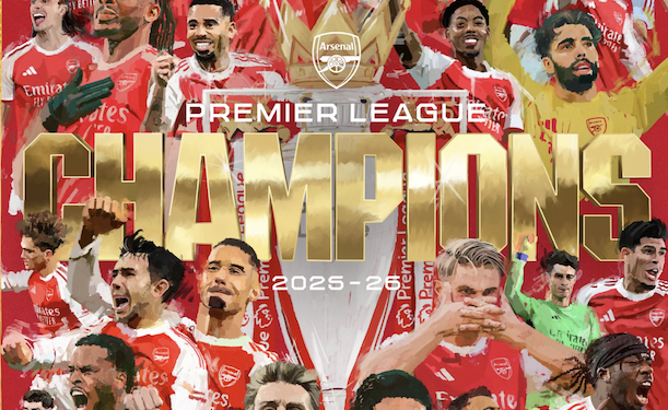 Da empate del City título de la Premier al Arsenal