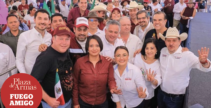 Aspirantes a abanderar Morena