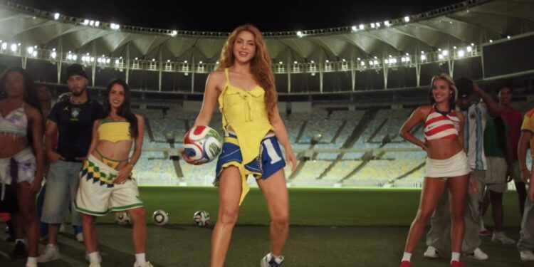 Shakira presenta ‘Dai Dai’, canción oficial del Mundial 2026