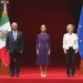Recibe Sheinbaum a presidenta de la UE