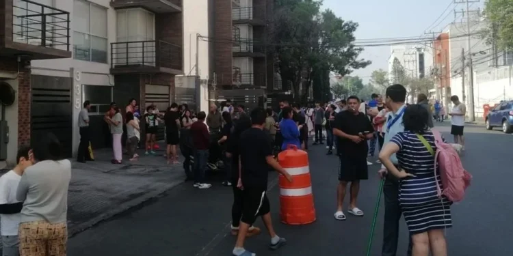 Sacude sismo de magnitud 6 a la CDMX