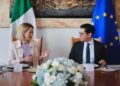 Canciller Velasco se reúne con alta representante de la UE; celebran Diálogo Estratégico