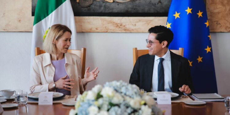 Canciller Velasco se reúne con alta representante de la UE; celebran Diálogo Estratégico