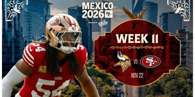 Será 49ers vs. Vikings en la Ciudad de México