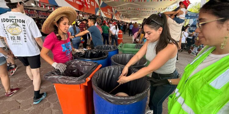 Recupera Municipio de Querétaro más de 23 toneladas de residuos en el Festival de Comunidades Extranjeras