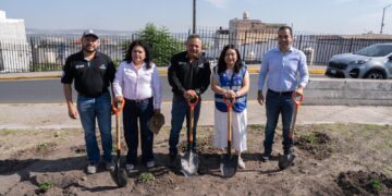 Impulsa El Marqués la rehabilitación de espacios públicos con jornada de áreas verdes en Los Héroes