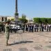 Realizan ceremonia de incineración de banderas con llamado al respeto