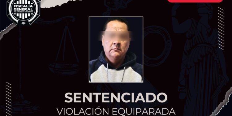 Julio Cesar “N” sentenciado a 44 años de prisión por dos delitos de violación equiparada en San Juan del Río