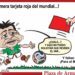 ¡La primera tarjeta roja del Mundial!