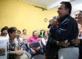 Convive Luis Nava con mamás de Reforma Agraria