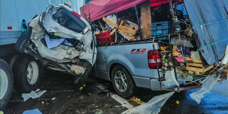 Mil accidentes en las obras de la 57