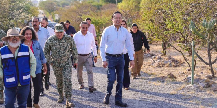 Refrendan respaldo a la conservación de la Zona Arqueológica El Cerrito, Corregidora