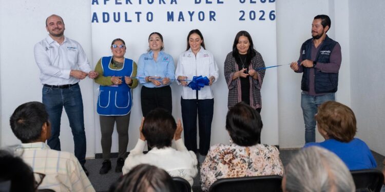 Fortalecen El Marqués y SEDESOQ atención integral con el Club del Adulto Mayor en La Cañada