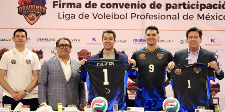 Dragones de Querétaro, primer equipo nacional y profesional de voleibol en el estado