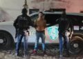 Detienen a masculino por portación de arma prohibida en Menchaca III