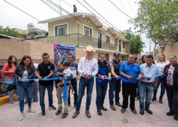 Fortalece Monsalvo la infraestructura pluvial y vial de La Cañada