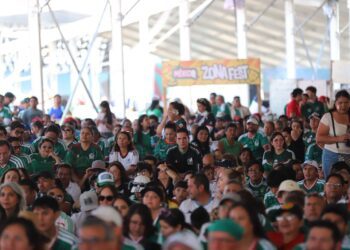 Más de 4 mil asistentes para ver el México vs Sudáfrica