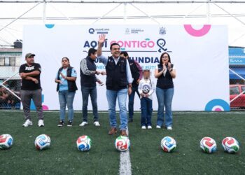 Luis Nava inaugura torneo “Todos al Mundial Contigo” en Querétaro