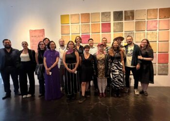 Inaugura López Birlain la muestra PECDA en la Galería Libertad
