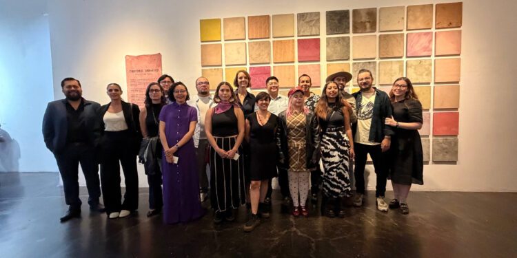 Inaugura López Birlain la muestra PECDA en la Galería Libertad