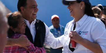 Encabeza Nava trabajos de rehabilitación de espacios públicos en Ejido Modelo