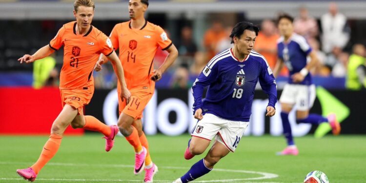 Duelazo entre Países Bajos y Japón que acaba 2-2