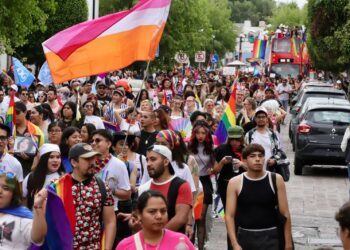 Se deslindan de actos de violencia registrados en la Marcha del Orgullo LGBT+