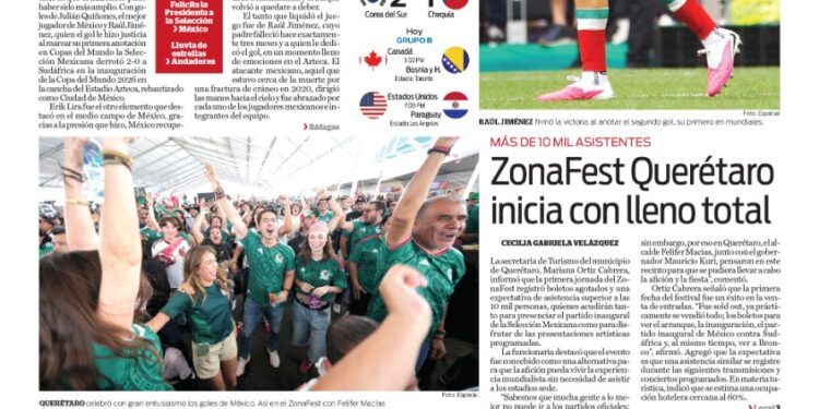 Portada 12 de junio de 2026