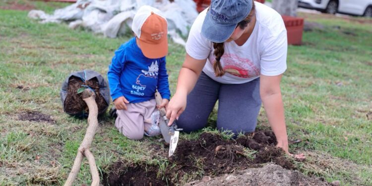 Entregan 400 ejemplares arbóreos en Corregidora por el Día del Árbol