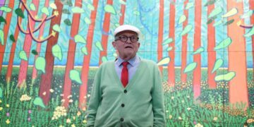 Murió David Hockney
