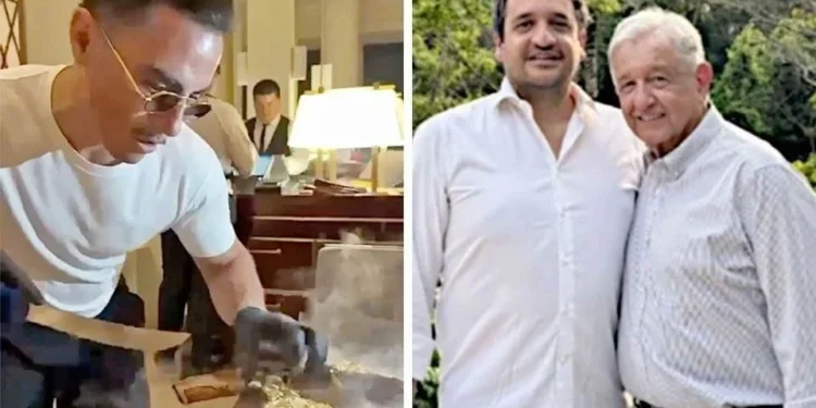 Entre filetes de oro y apapachos electorales