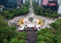 Toneladas de basura inundan Ciudad de México tras el triunfo de la selección
