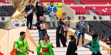 Los Ángeles Azules y Belinda brillan en la inauguración del Mundial 2026