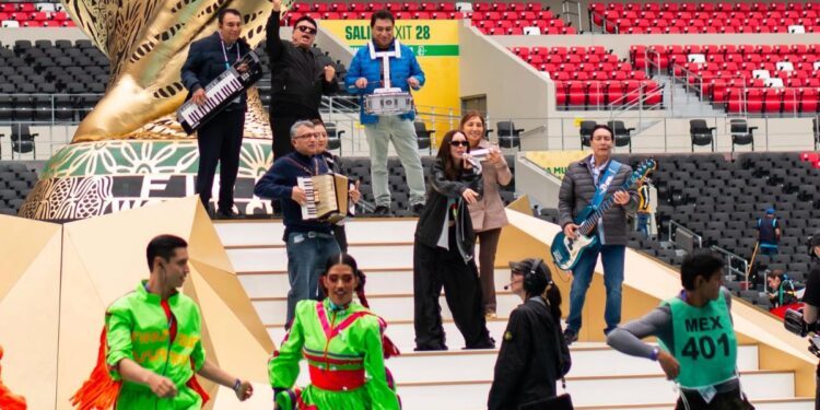 Los Ángeles Azules y Belinda brillan en la inauguración del Mundial 2026