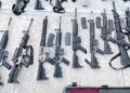 Aseguran arsenal en Badiraguato, Sinaloa