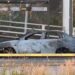 Incendian auto en Periférico Ecológico de Puebla; hallan dos cuerpos dentro
