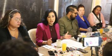 Exige Beatriz Robles atención a drenaje colapsado en Carrillo Puerto