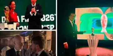 Asistió Sheinbaum a cena de FIFA en Castillo de Chapultepec