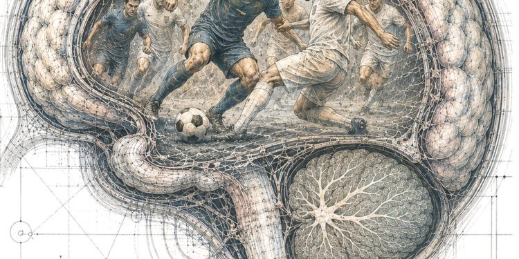 ¿Cómo juega el futbol en el cerebro?